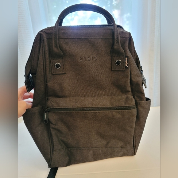 Anello Nylon Backpack Small Black - Picture 1 of 7